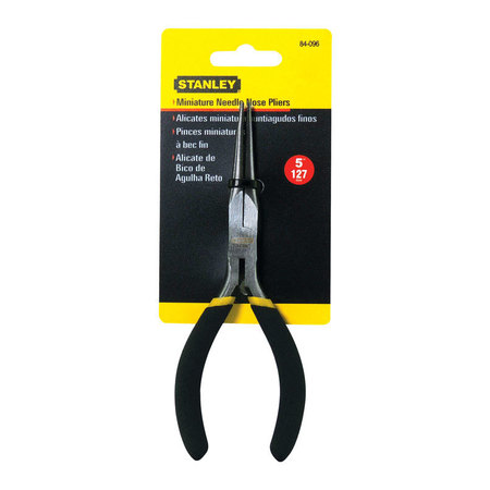 STANLEY NEEDLE NOSE PLIERS 5""L 84-096